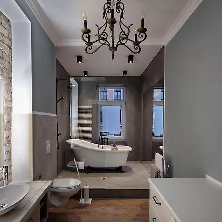 Apartament Flat In Neo Country Style Aus Gruenderzeit Bis 6 Person Lipsk